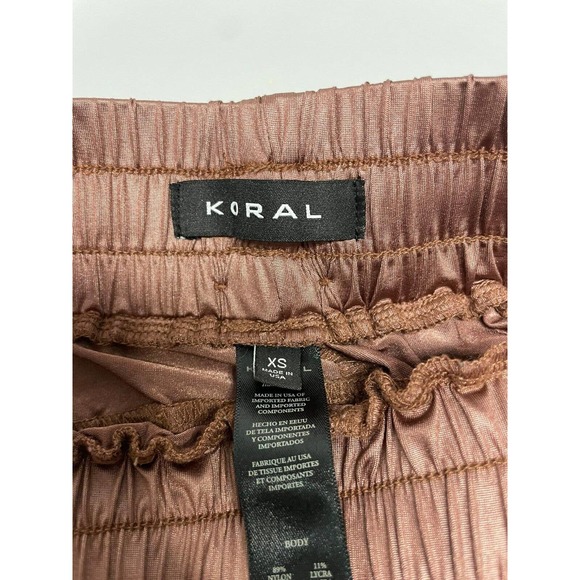Koral Pants Brown XS Women's  A8 - Picture 5 of 7